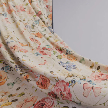 Ύφασμα Εμπριμέ Φλοράλ 'Lauren'